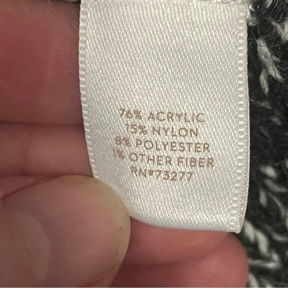 Lauren Conrad Duster Cardigan – Size Small – Black & White - Picture 6 of 10